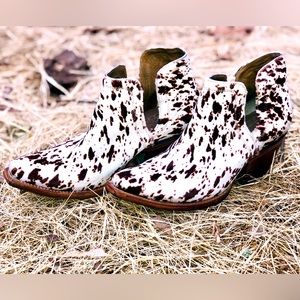 Ariat Cowhide Booties